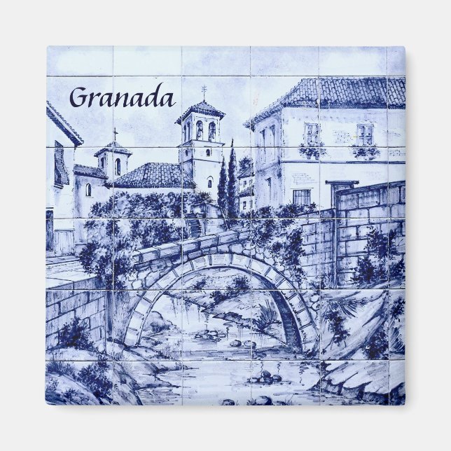 Granada, Spain Magnet (Front)