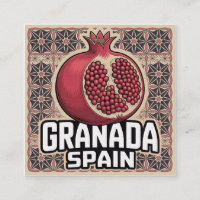 Granada Spain Pomegranate Sticker