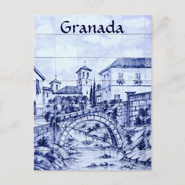 Granada, Spain Postcard (Front)