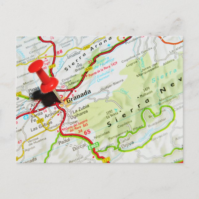 Granada, Spain Postcard (Front)