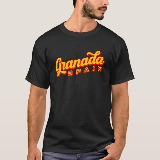 Granada Spain T-Shirt (Front)