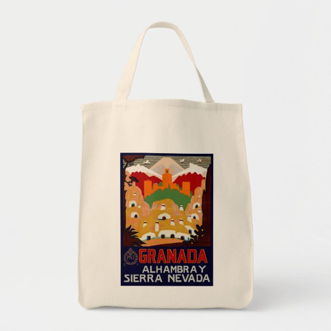 Granada Spain Tote Bag (Front)