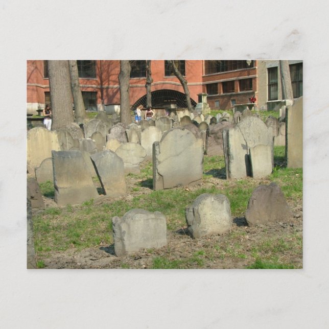 Granary Burying Ground Postcard (Front)