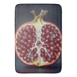 Granatapfel – Wertvolle Frucht für Gesundheit  Bath Mat