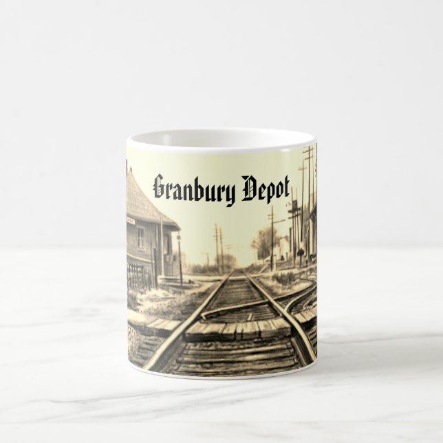 Granbury Depot Coffee Cup (Center)