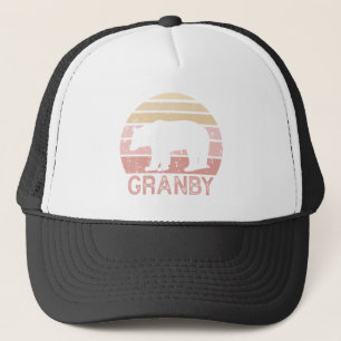 Granby Colorado Retro Bear Trucker Hat