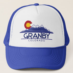 Granby Colorado wood mountains hat