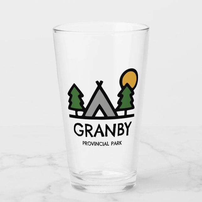 Granby Provincial Park Glass (Front)
