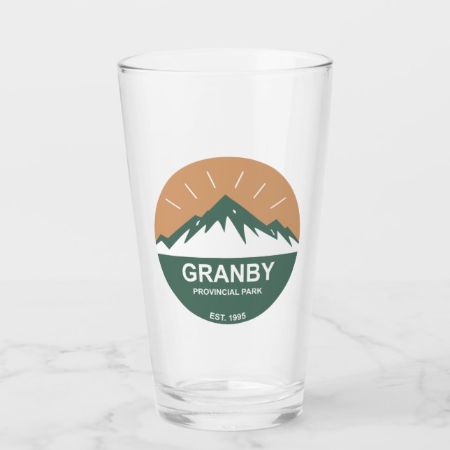 Granby Provincial Park Glass (Front)