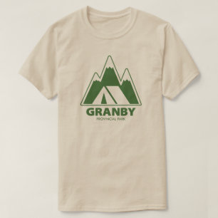 Granby Provincial Park Mountains Camping T-Shirt