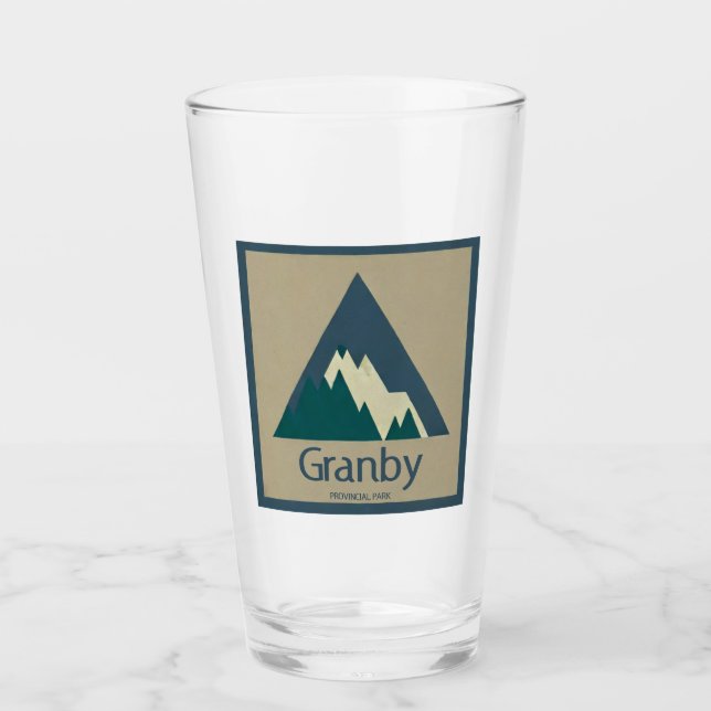Granby Provincial Park Rustic Glass (Front)
