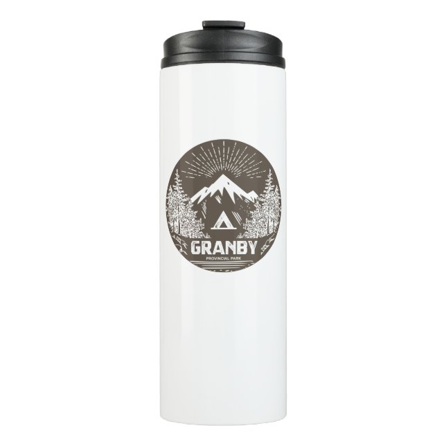 Granby Provincial Park Thermal Tumbler (Front)