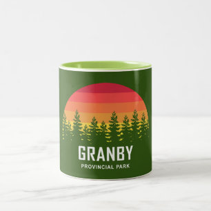 Granby Provincial Park Two-Tone Coffee Mug