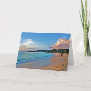 Grand Anse Beach Grenada Card