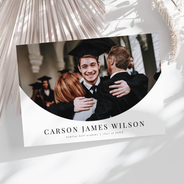 Grand Arch Photo Graduation Announcement (Creator Uploaded)