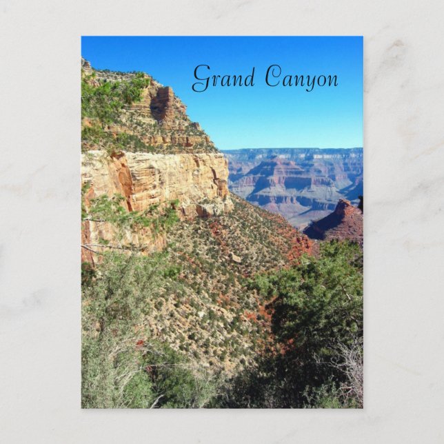 grand arizona canyon postcard (Front)