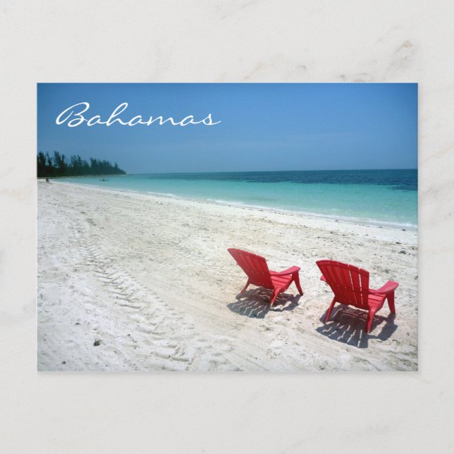 grand bahamas seats postcard (Front)