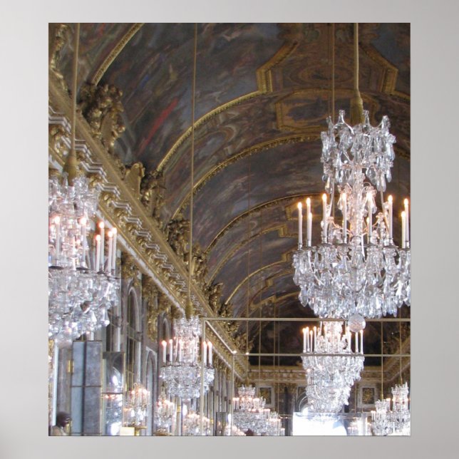 Grand Ballroom, Palace of Versailles Poster (Front)