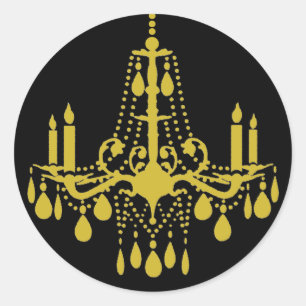 Grand Ballroom Sticker (gold and black)