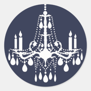 Grand Ballroom Sticker in blue