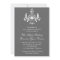 Grand Ballroom Wedding Invitation 2 (grey)