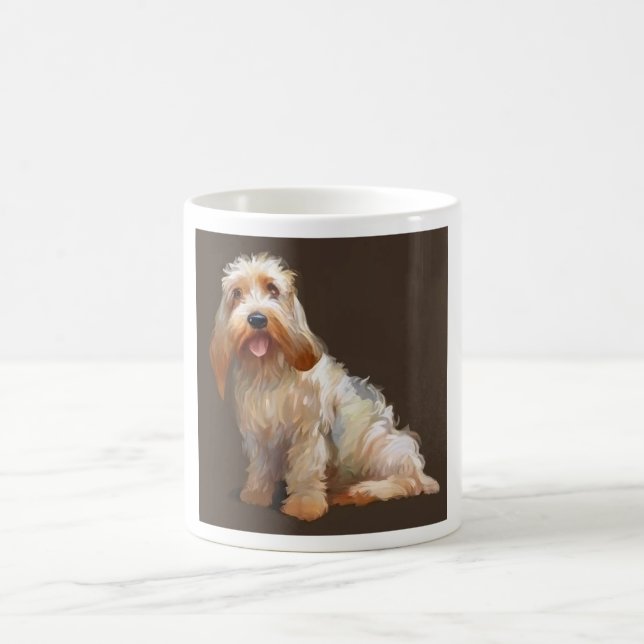 Grand Basset Griffon Vendeen - Dog Portrait Coffee Mug (Center)