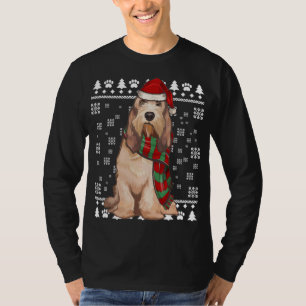 Grand Basset Griffon Vendeen Dog Santa Xmas Ugly C T-Shirt