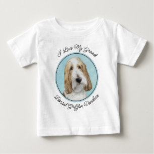 Grand Basset Griffon Vendeen - Original Dog Art Ba Baby T-Shirt