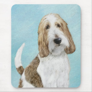 Grand Basset Griffon Vendeen - Original Dog Art Mouse Mat
