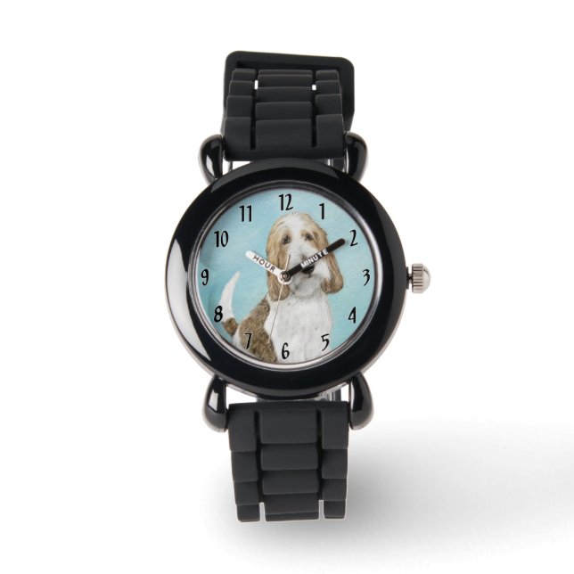 Grand Basset Griffon Vendeen - Original Dog Art Watch (Front)