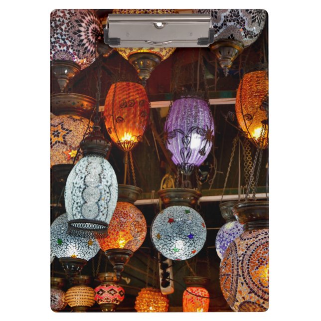 Grand Bazar In Istanbul, Turkey Clipboard (Front)