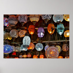 Grand Bazar In Istanbul, Turkey Poster