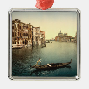 Grand Canal II, Venice, Italy Metal Tree Decoration