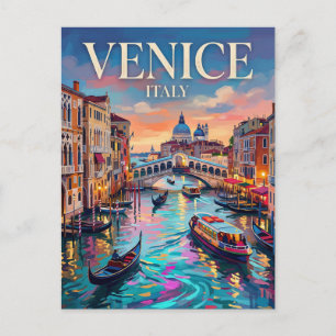 Grand Canal Italy Postcard