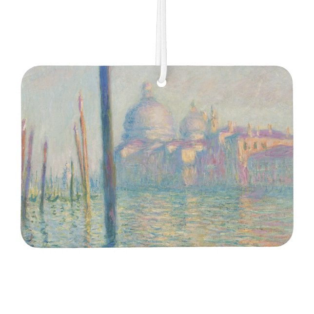 Grand Canal Monet Venice Italy Classic Painting Car Air Freshener (Front)