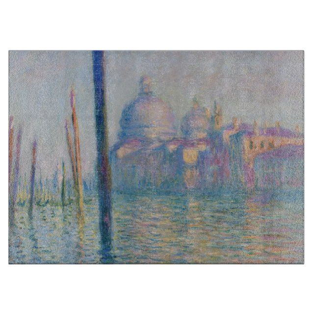 Grand Canal Monet Venice Italy Classic Painting Cutting Board (Front)