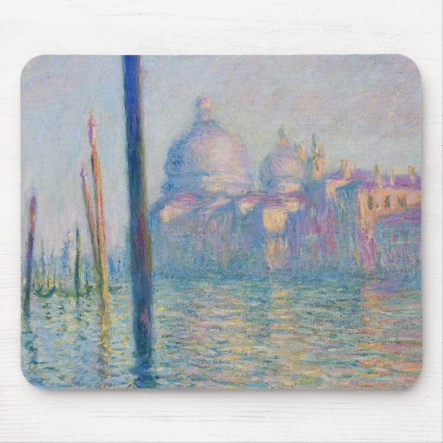 Grand Canal Monet Venice Italy Classic Painting Mouse Mat (Front)