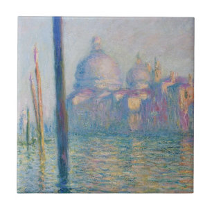 Grand Canal Monet Venice Italy Classic Painting Tile