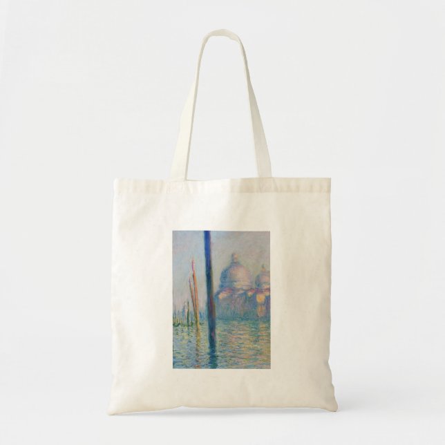 Grand Canal Monet Venice Italy Classic Painting Tote Bag (Front)