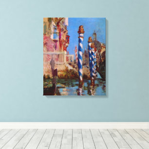 Grand Canal of Venice by Edouard Manet Canvas Print