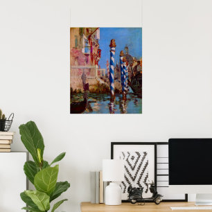 Grand Canal of Venice by Edouard Manet Poster