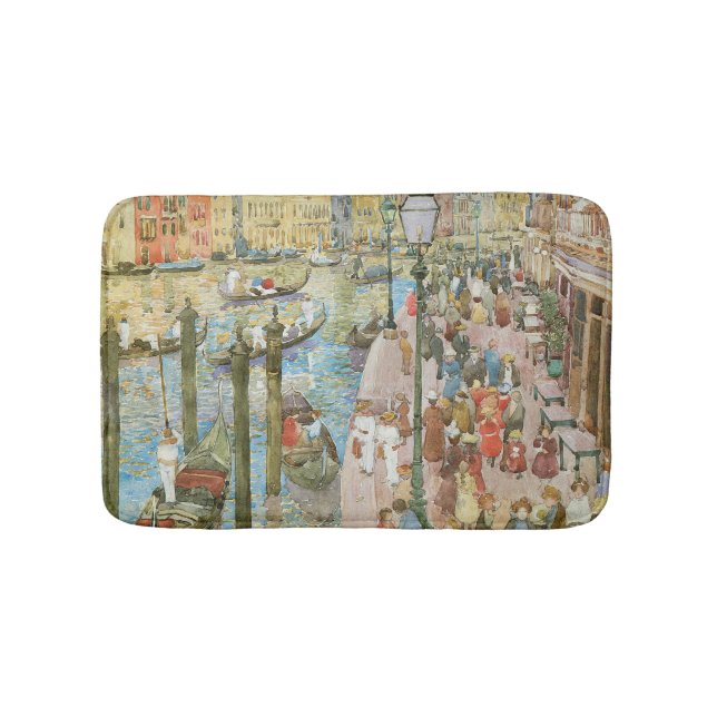 Grand Canal, Venice by Maurice Prendergast Bath Mat (Front)