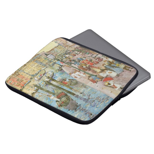 Grand Canal, Venice by Maurice Prendergast Laptop Sleeve (Front Top)