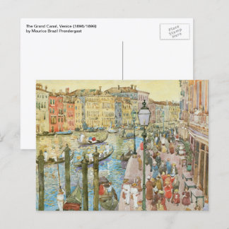 Grand Canal, Venice by Maurice Prendergast Postcard