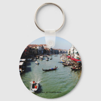 Grand Canal, Venice from Rialto Bridge Key Ring
