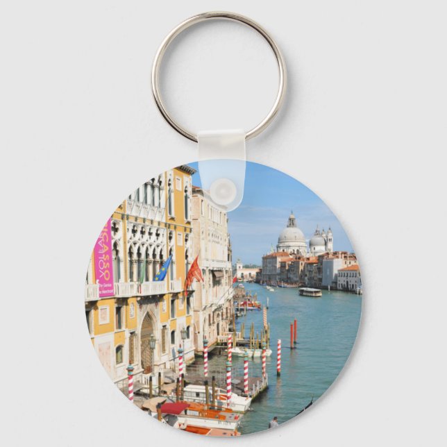 Grand Canal, Venice, Italy Key Ring (Front)