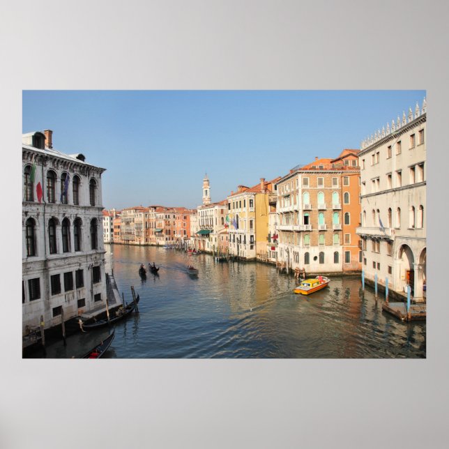 Grand canal, Venice poster (Front)