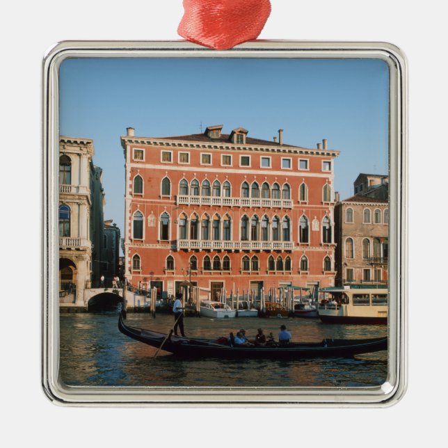 Grand Canal, Venice, Veneto, Italy Metal Tree Decoration (Front)