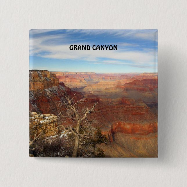 GRAND CANYON 15 CM SQUARE BADGE (Front)