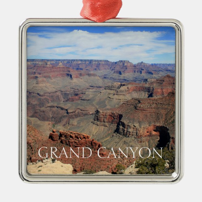Grand Canyon 5 Metal Tree Decoration (Front)